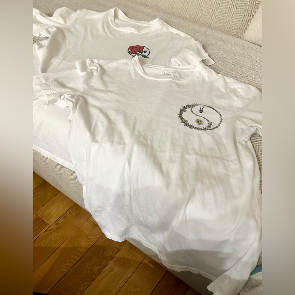 2 All Saint’s men t shirt